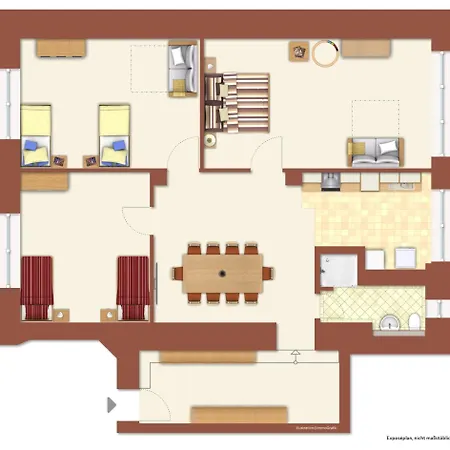 Ideal Fuer Familien & Business - 3 Sz - Zentral - Naehe Koeln & Dus - 240 Cm Esstisch * Вупперталь