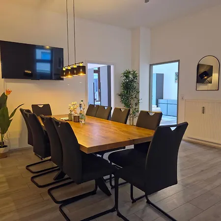 Appartement Ideal Fuer Familien & Business - 3 Sz - Zentral - Naehe Koeln & Dus - 240 Cm Esstisch Wuppertal