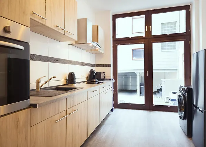 Διαμέρισμα Ideal Fuer Familien & Business - 3 Sz - Zentral - Naehe Koeln & Dus - 240 Cm Esstisch