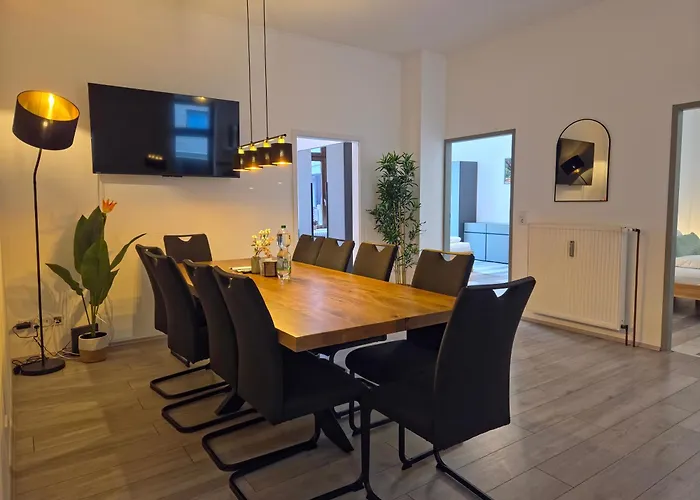 Lejlighed Ideal Fuer Familien & Business - 3 Sz - Zentral - Naehe Koeln & Dus - 240 Cm Esstisch Wuppertal